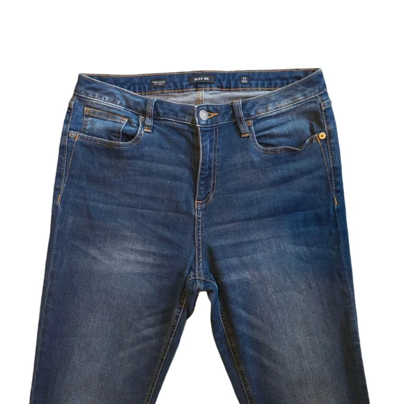 Miss Me High Rise Skinny Jeans Size 30 - Picture 3 of 6